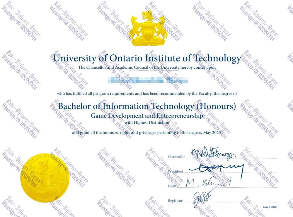 Where to order fake University of Ontario Institute of Technology Degree
