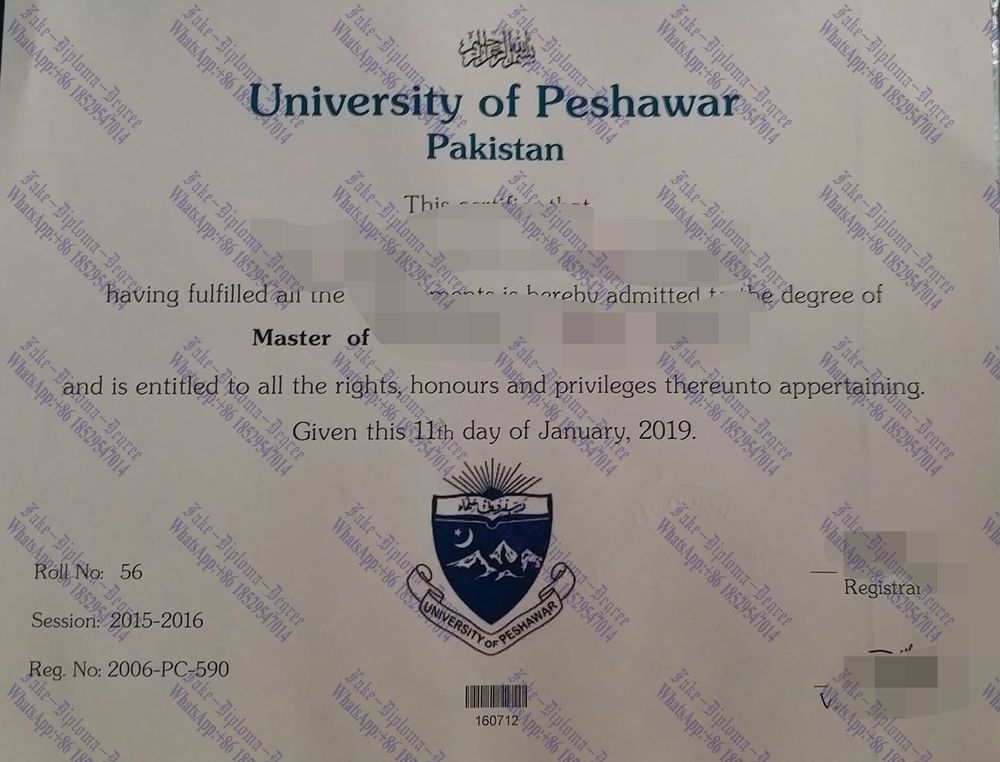 Where to order fake University of Peshawar Diploma