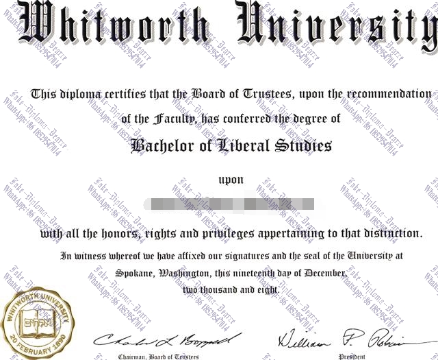 Where to order fake Whitworth University Degree