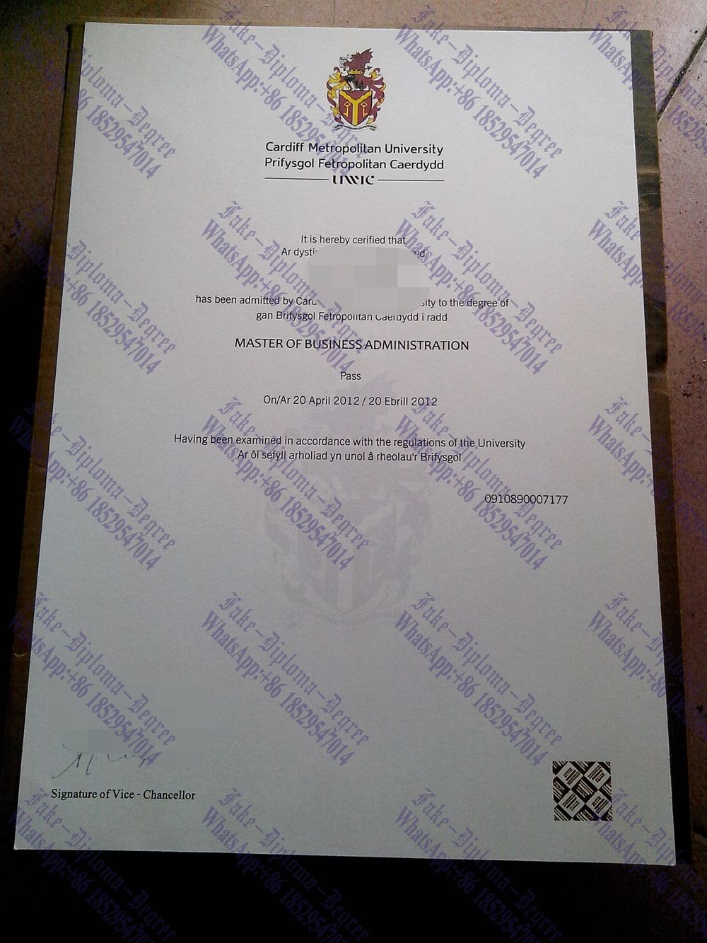 Where to purchase fake Cardiff Metropolitan University Degree