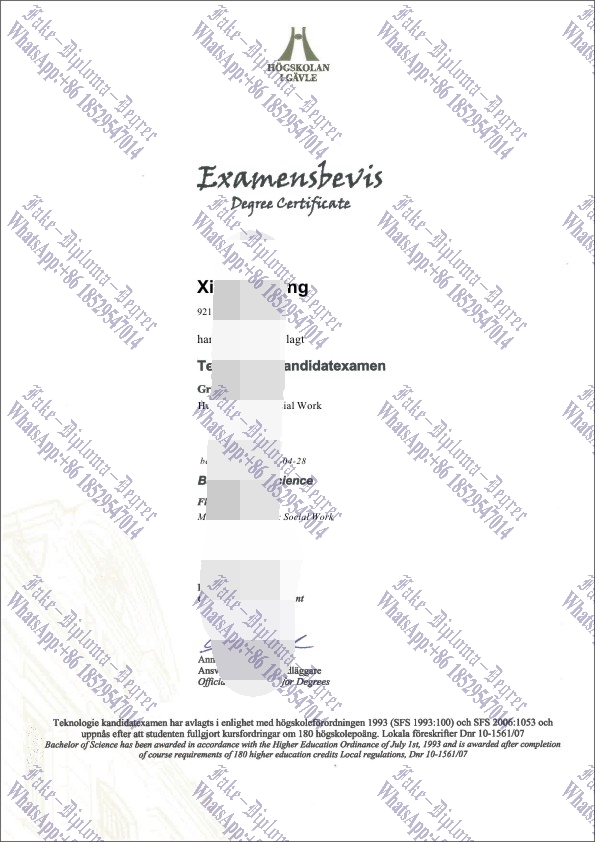 Where to purchase fake Hogskolan i Gavle Diploma