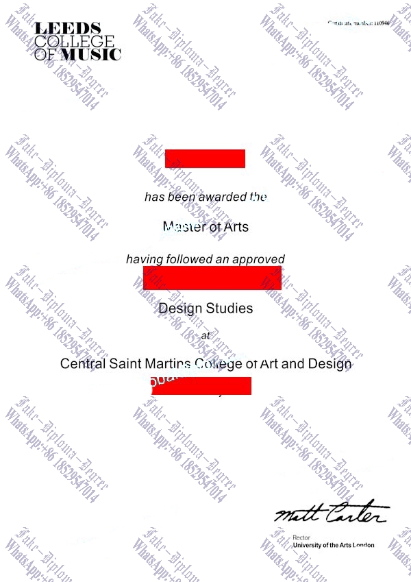 Where to purchase fake Leeds Conservatoire Degree