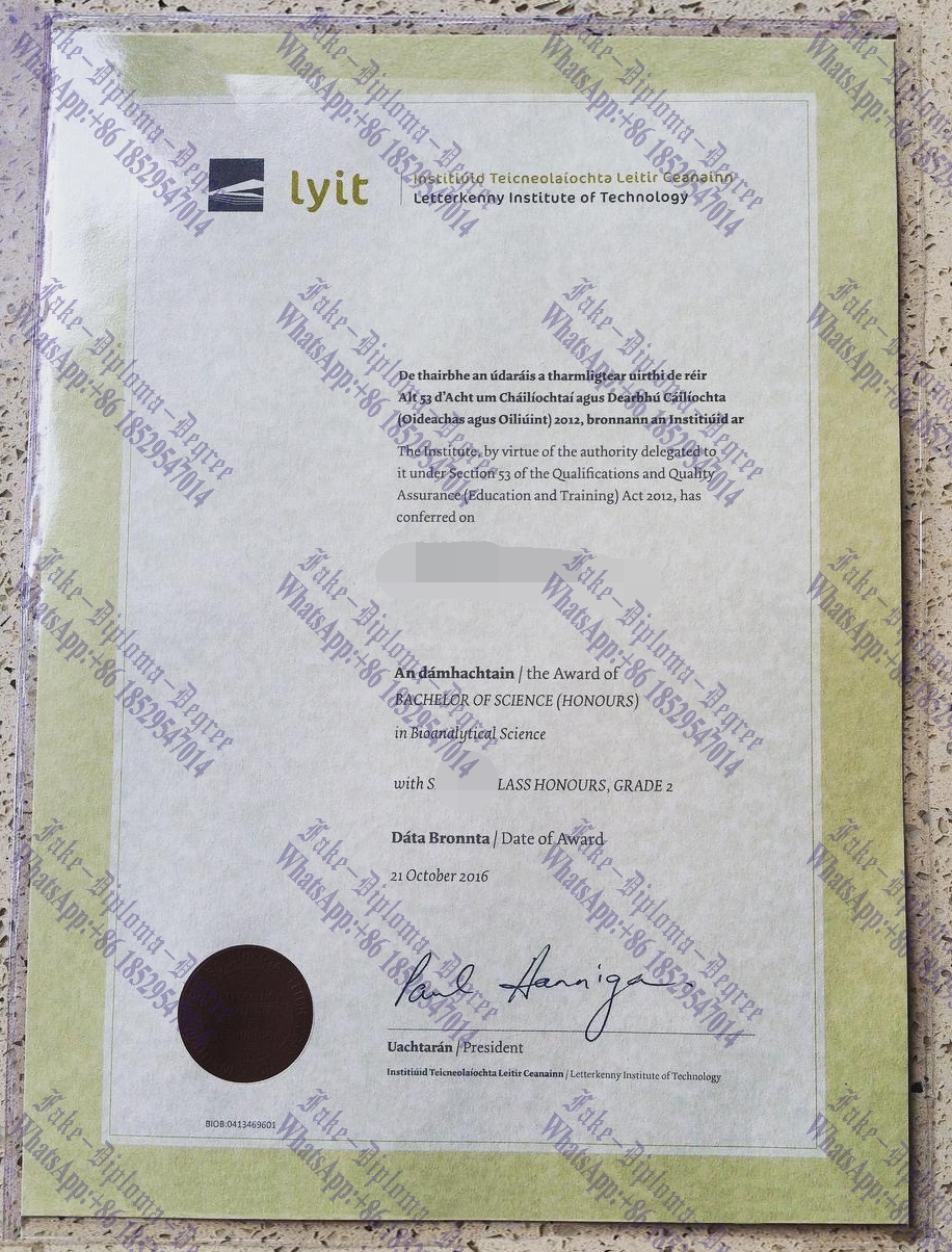 Where to purchase fake Letterkenny Institute of Technology(LYIT) Degree